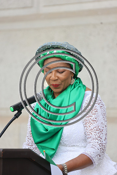 LE3L0529. Funtimes. Nigerian Independence Flag Raising Ceremony 10022024 b Laura Elam