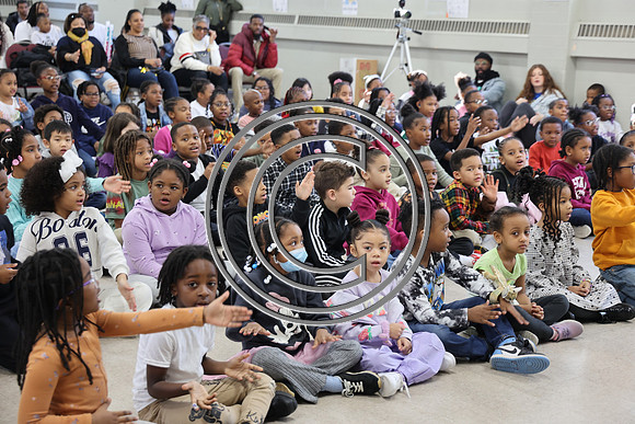 3I7A5687 Black History Month kids at The City School in Fairmount 02 28 2025 ktiplaura