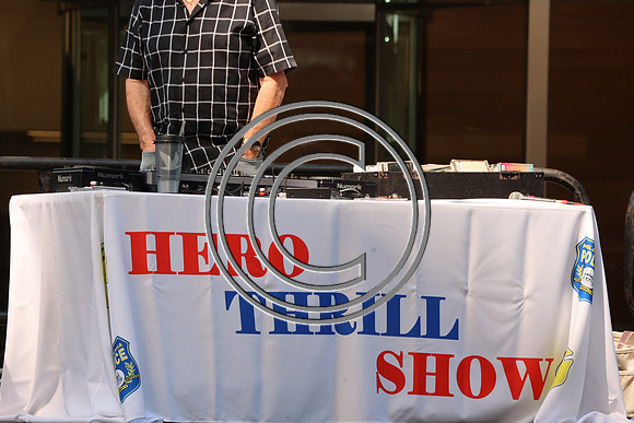KTIN2770. Hero Thrill Show Pep Rally this Wednesday, Sept. 11 2024 Laura Elam