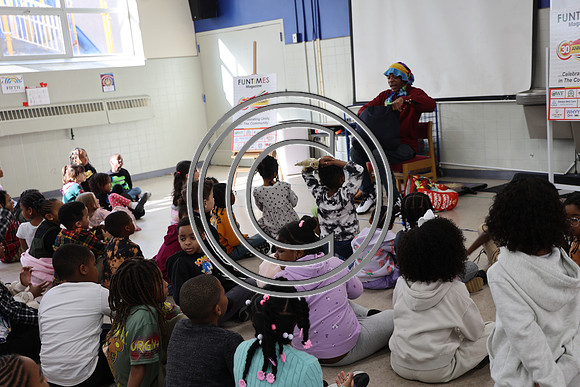 3I7A5883 Black History Month kids at The City School in Fairmount 02 28 2025 ktiplaura