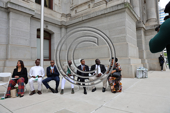 6F2A0112. Funtimes. Nigerian Independence Flag Raising Ceremony 10022024 Laura Elam