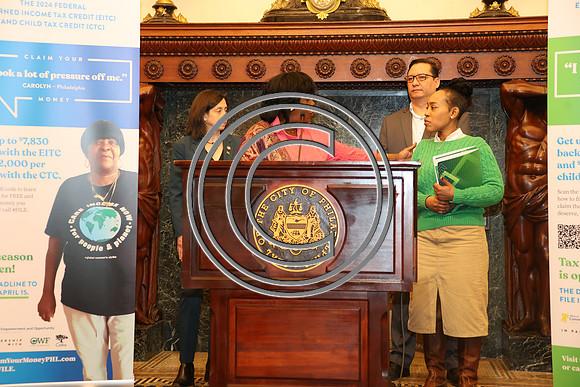 FUN55965 Campaign for Working Families & Mayor Parker to Speak at Tax Season 01.29.2025 KTIPLAURA