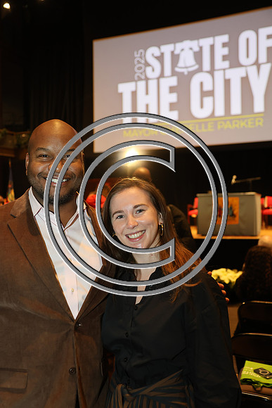 Phila Mayor Cherelle Parker 2nd ann State of the City 12 19 2025 ktiplauraROSS0030
