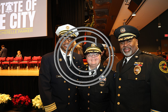Phila Mayor Cherelle Parker 2nd ann State of the City 12 19 2025 ktiplauraROSS0047