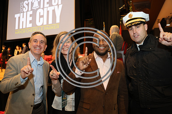 Phila Mayor Cherelle Parker 2nd ann State of the City 12 19 2025 ktiplauraROSS0057