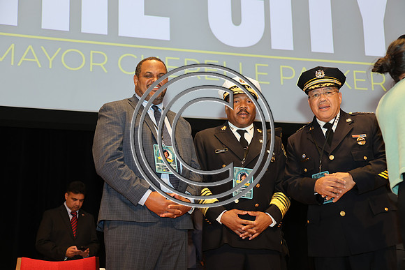 Phila Mayor Cherelle Parker 2nd ann State of the City 12 19 2025 ktiplauraROSS0065