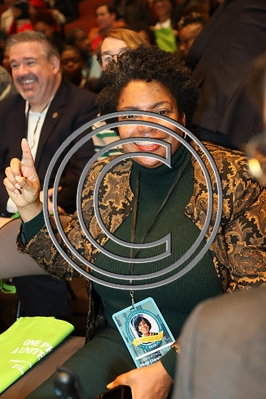 Phila Mayor Cherelle Parker 2nd ann State of the City 12 19 2025 ktiplauraROSS0079