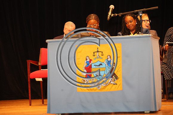 Phila Mayor Cherelle Parker 2nd ann State of the City 12 19 2025 ktiplauraROSS0110