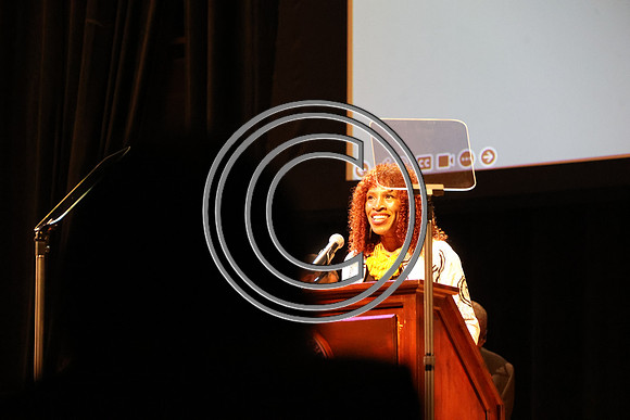 Phila Mayor Cherelle Parker 2nd ann State of the City 12 19 2025 ktiplauraROSS0127