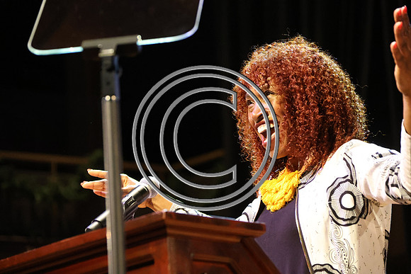 Phila Mayor Cherelle Parker 2nd ann State of the City 12 19 2025 ktiplauraROSS0135