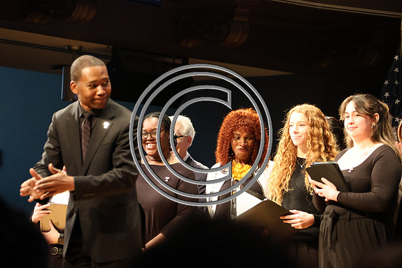 Phila Mayor Cherelle Parker 2nd ann State of the City 12 19 2025 ktiplauraROSS0153