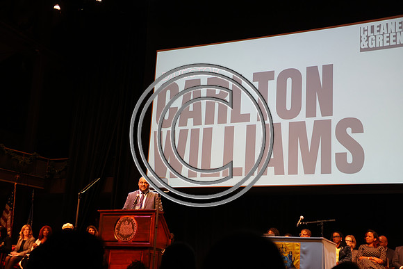 Phila Mayor Cherelle Parker 2nd ann State of the City 12 19 2025 ktiplauraROSS0193