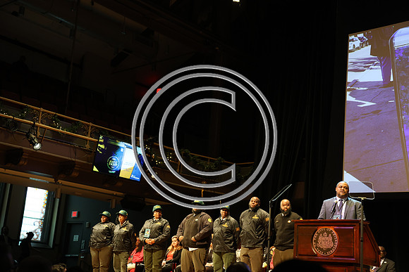 Phila Mayor Cherelle Parker 2nd ann State of the City 12 19 2025 ktiplauraROSS0206