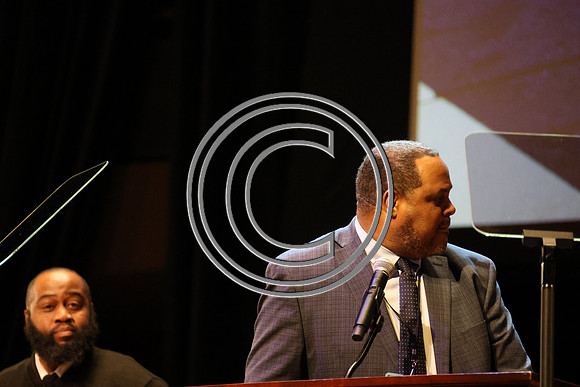 Phila Mayor Cherelle Parker 2nd ann State of the City 12 19 2025 ktiplauraROSS0210
