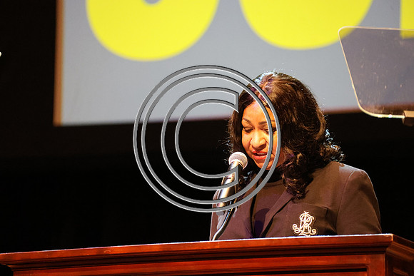 Phila Mayor Cherelle Parker 2nd ann State of the City 12 19 2025 ktiplauraROSS0237