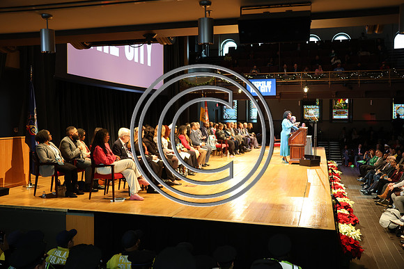 Phila Mayor Cherelle Parker 2nd ann State of the City 12 19 2025 ktiplauraROSS0327