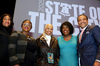 Phila Mayor Cherelle Parker 2nd ann State of the City 12 19 2025 ktiplauraROSS0662