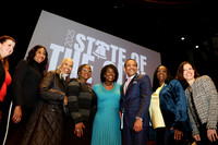 Phila Mayor Cherelle Parker 2nd ann State of the City 12 19 2025 ktiplauraROSS0667