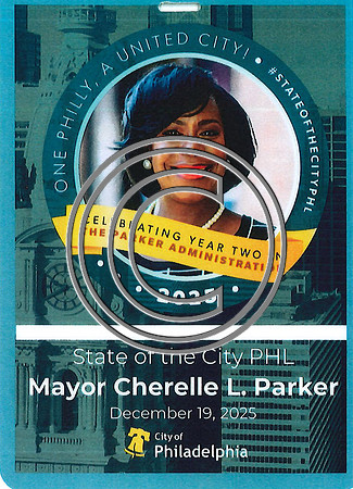 STATE OF THE CITY PHL MAYOR CHERELLE L. PARKER 2025