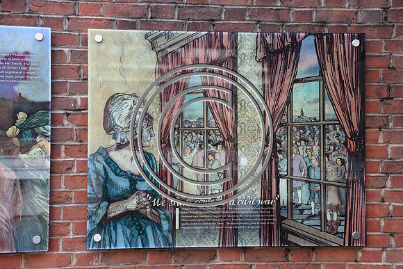 PHSL0029. Slavery exhibits at President's House in Phila Laura Elam ktiplaura 11 2025