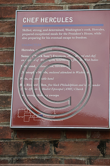 PHSL0107. Slavery exhibits at President's House in Phila Laura Elam ktiplaura 11 2025