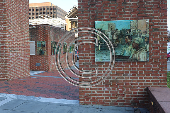PHSL0151. Slavery exhibits at President's House in Phila Laura Elam ktiplaura 11 2025