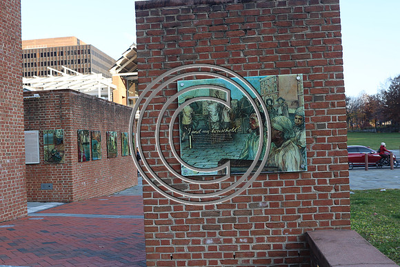 PHSL0150. Slavery exhibits at President's House in Phila Laura Elam ktiplaura 11 2025