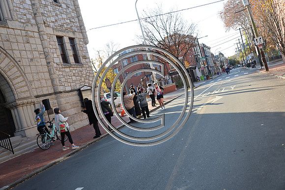PHSL0293. Slavery exhibits at President's House in Phila Laura Elam ktiplaura 11 2025