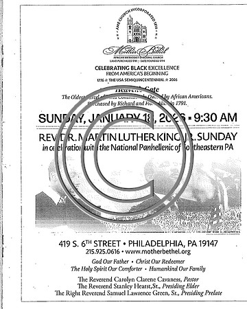 01 18 2026 . Mother Bethel AME Church 01 18 2026 ktiplaura