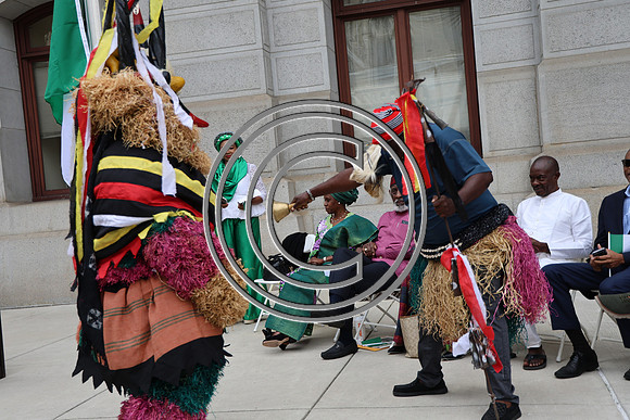 6F2A0078. Funtimes. Nigerian Independence Flag Raising Ceremony 10022024 Laura Elam