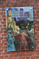PHSL0028. Slavery exhibits at Presidents House in Phila Laura Elam ktiplaura 11 2025