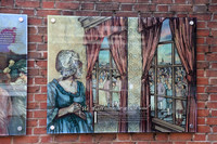 PHSL0029. Slavery exhibits at Presidents House in Phila Laura Elam ktiplaura 11 2025