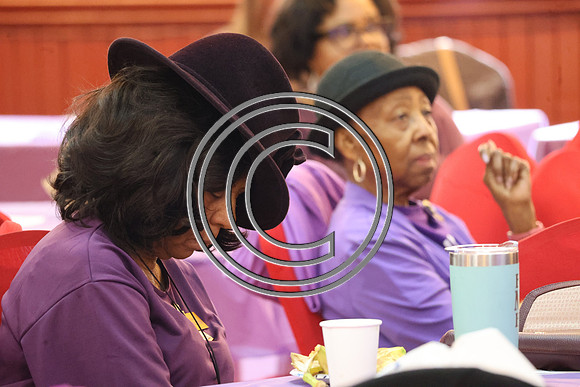 GAIN0285. MB AME Church 03 15 2026 Go Purple Sunday, Alzheimers Awareness Sunday , COVID Remembrance Sunday Ktiplaura