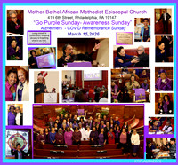 MB AME Church 03 15 2026 Go Purple Sunday, Alzheimers Awareness Sunday , COVID Remembrance Sunday Ktiplaura cover