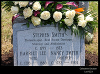 ROSS0241 1 EDEN CEMETERY 06042025 HEADSTONE UNVEILING CEREMONY Stephen Smith 1795 - 1873 KTIPLAURA