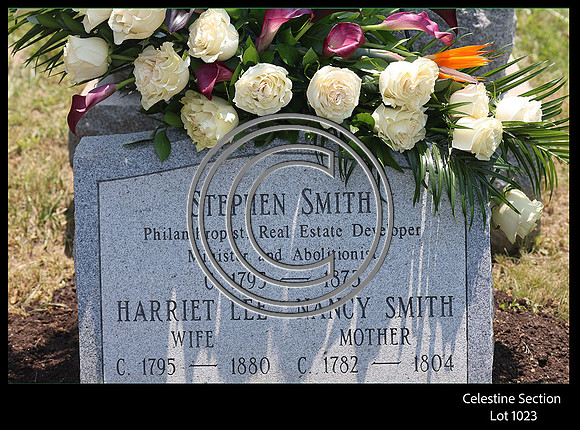 ROSS0241 1 EDEN CEMETERY 06042025 HEADSTONE UNVEILING CEREMONY Stephen Smith 1795 - 1873 KTIPLAURA