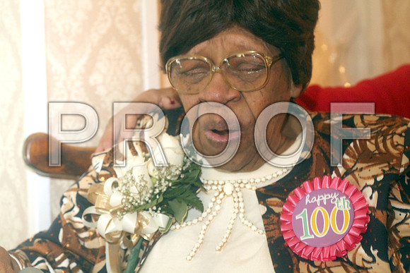 Mrs. Minnie High,  Philadelphia  100th Birthday 02092013 (93)