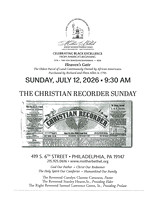 MB AME The Christian Record Sunday, July 12, 2026 ktiplaura