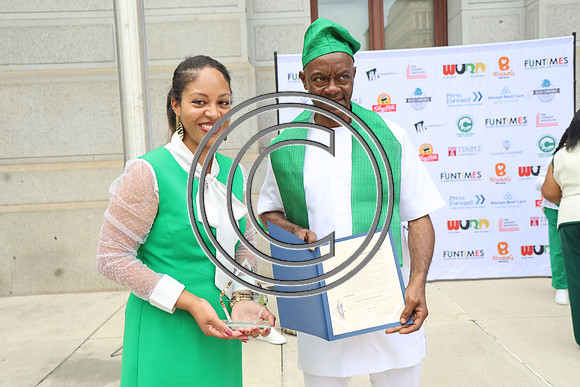 PHSL0201. Nigerian Flag-raising Ceremony at City Hall for Funtimes Magazine October 1, 2026 ktiplaura