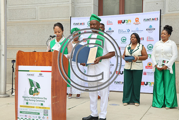 PHSL0195. Nigerian Flag-raising Ceremony at City Hall for Funtimes Magazine October 1, 2026 ktiplaura