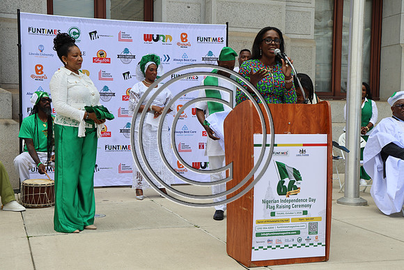 PHSL0224. Nigerian Flag-raising Ceremony at City Hall for Funtimes Magazine October 1, 2026 ktiplaura