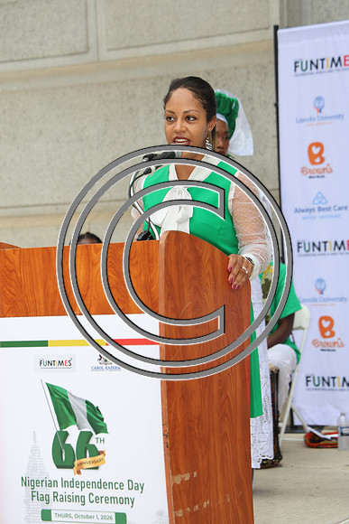 PHSL0169. Nigerian Flag-raising Ceremony at City Hall for Funtimes Magazine October 1, 2026 ktiplaura