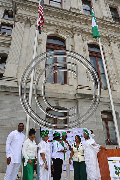 PHSL0274. Nigerian Flag-raising Ceremony at City Hall for Funtimes Magazine October 1, 2026 ktiplaura