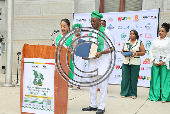 PHSL0196. Nigerian Flag-raising Ceremony at City Hall for Funtimes Magazine October 1, 2026 ktiplaura