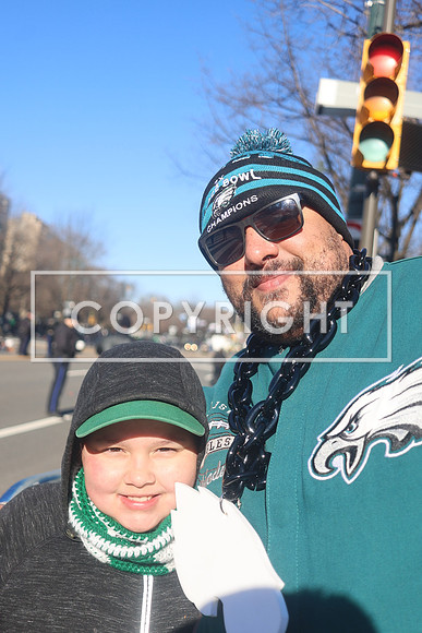 EG256186 Philadelphia Eagles Super Bowl 59 2025 Parade ktiplaura
