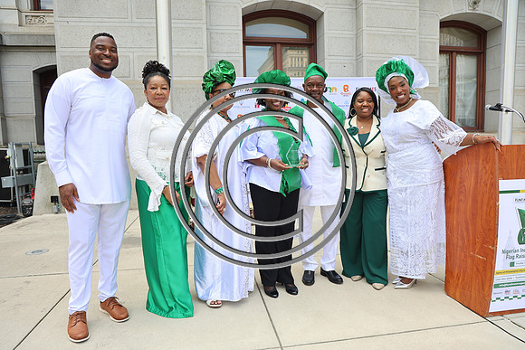 PHSL0269. Nigerian Flag-raising Ceremony at City Hall for Funtimes Magazine October 1, 2026 ktiplaura