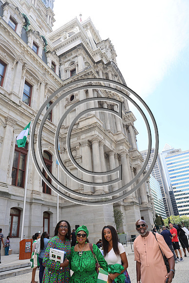 PHSL0408. Nigerian Flag-raising Ceremony at City Hall for Funtimes Magazine October 1, 2026 ktiplaura