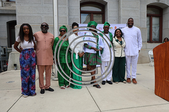 PHSL0235. Nigerian Flag-raising Ceremony at City Hall for Funtimes Magazine October 1, 2026 ktiplaura