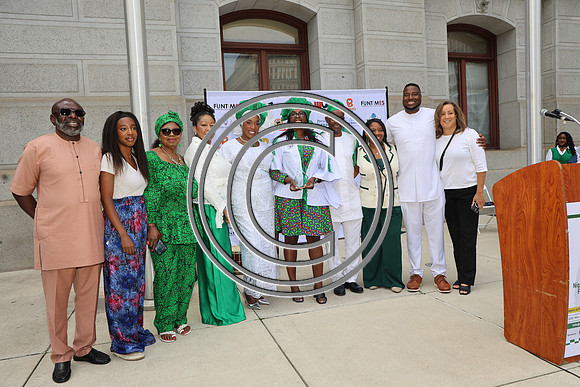 PHSL0241. Nigerian Flag-raising Ceremony at City Hall for Funtimes Magazine October 1, 2026 ktiplaura