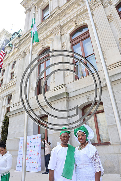 PHSL0405. Nigerian Flag-raising Ceremony at City Hall for Funtimes Magazine October 1, 2026 ktiplaura